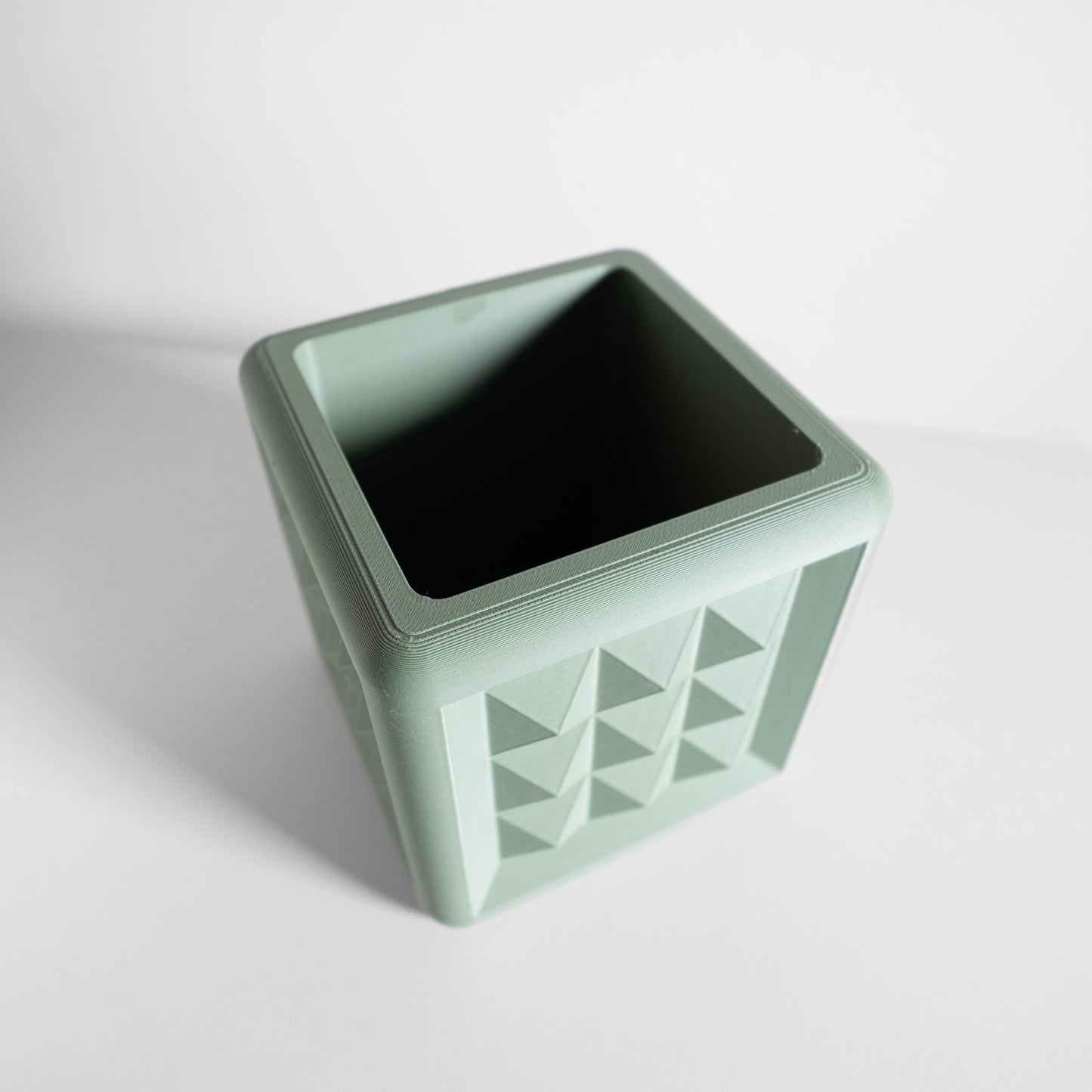 Planter Pot, Succulent Holder, Herb Container, Desk Decor, Contemporary Accent