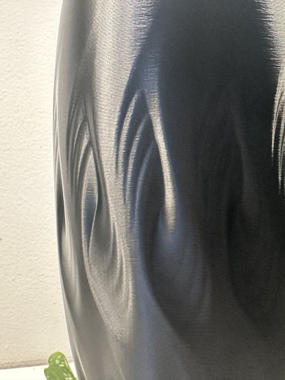 Flame TwistOriginal  Decorative Vase, Stylish Minimalist Spiral Tabletop Flower Holder, Contemporary-Textured Art Deco Accent