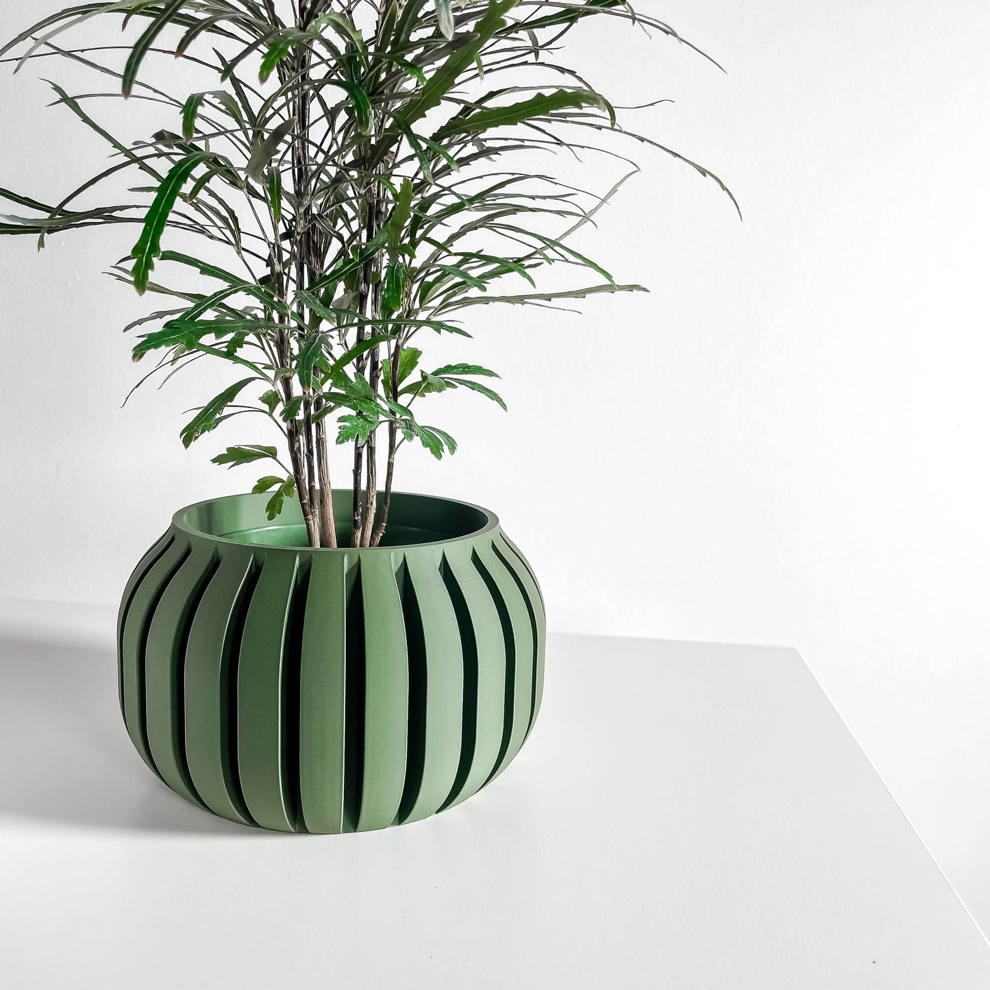 Planter Pot, Geometric Desk Organizer, Succulent Holder, Nordic Sculptural Accent