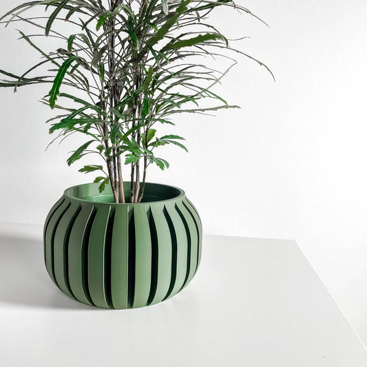 Planter Pot, Geometric Desk Organizer, Succulent Holder, Nordic Sculptural Accent