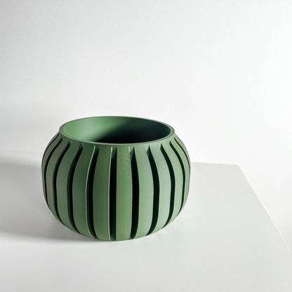 Planter Pot, Geometric Desk Organizer, Succulent Holder, Nordic Sculptural Accent