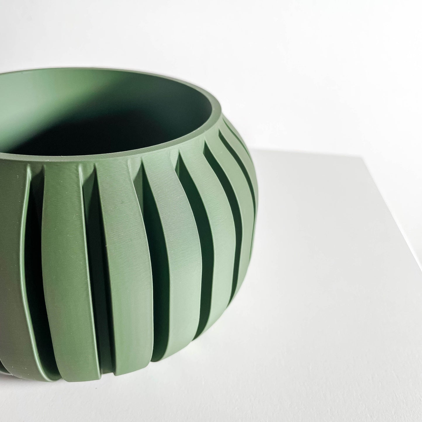 Planter Pot, Geometric Desk Organizer, Succulent Holder, Nordic Sculptural Accent