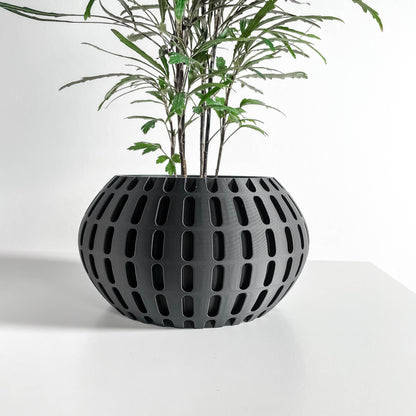 Planter Pot, Modern Tabletop Herb Holder, Succulent Vessel, Workstation Organizer