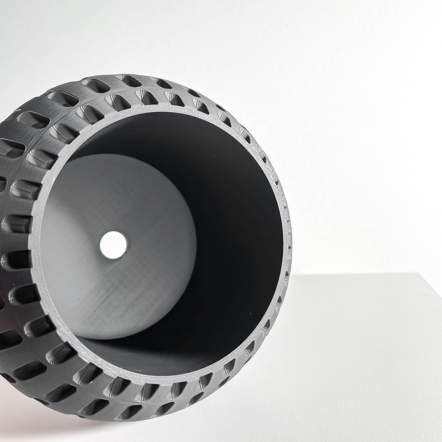 Planter Pot, Modern Tabletop Herb Holder, Succulent Vessel, Workstation Organizer