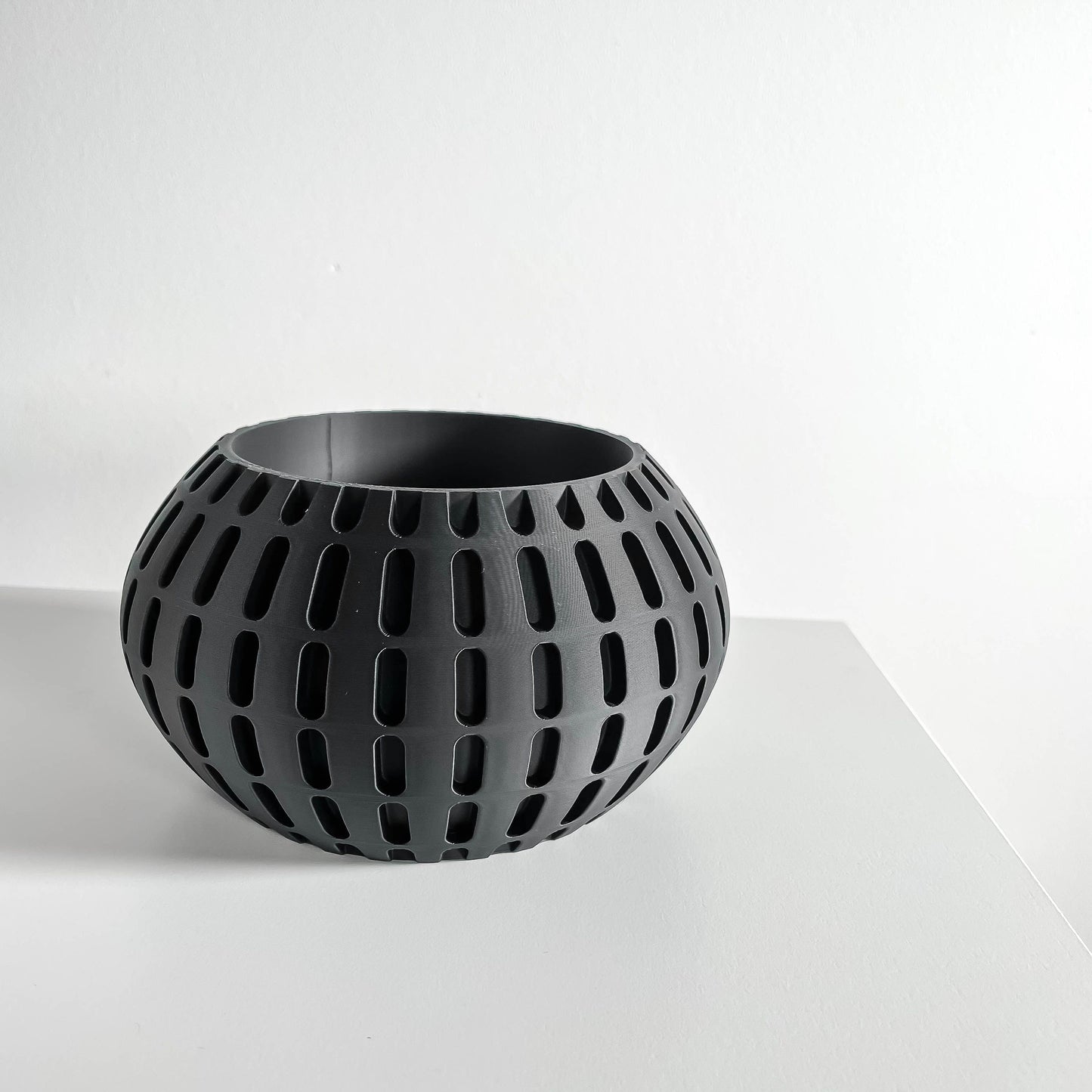 Planter Pot, Modern Tabletop Herb Holder, Succulent Vessel, Workstation Organizer