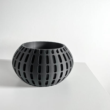 Planter Pot, Modern Tabletop Herb Holder, Succulent Vessel, Workstation Organizer