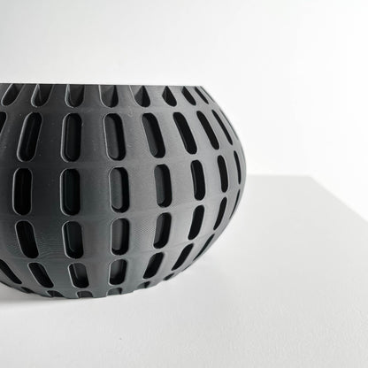 Planter Pot, Modern Tabletop Herb Holder, Succulent Vessel, Workstation Organizer