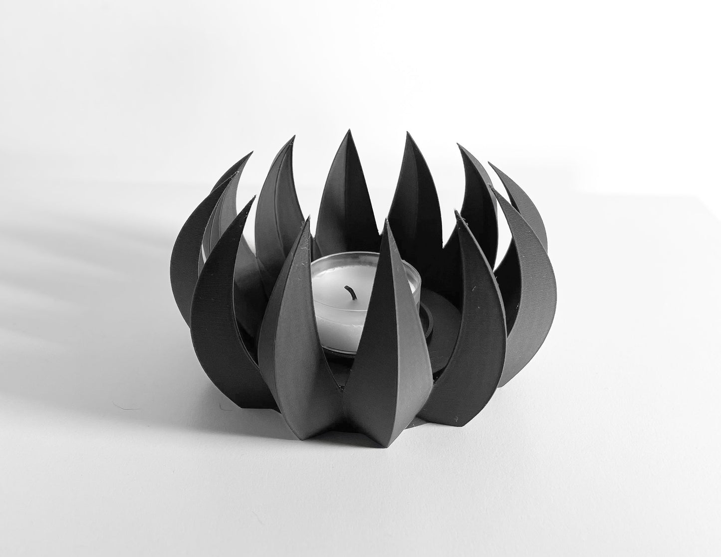 Candle Holder, Minimalist Sculptural Centerpiece, Taper Votive Display, Modern Dining