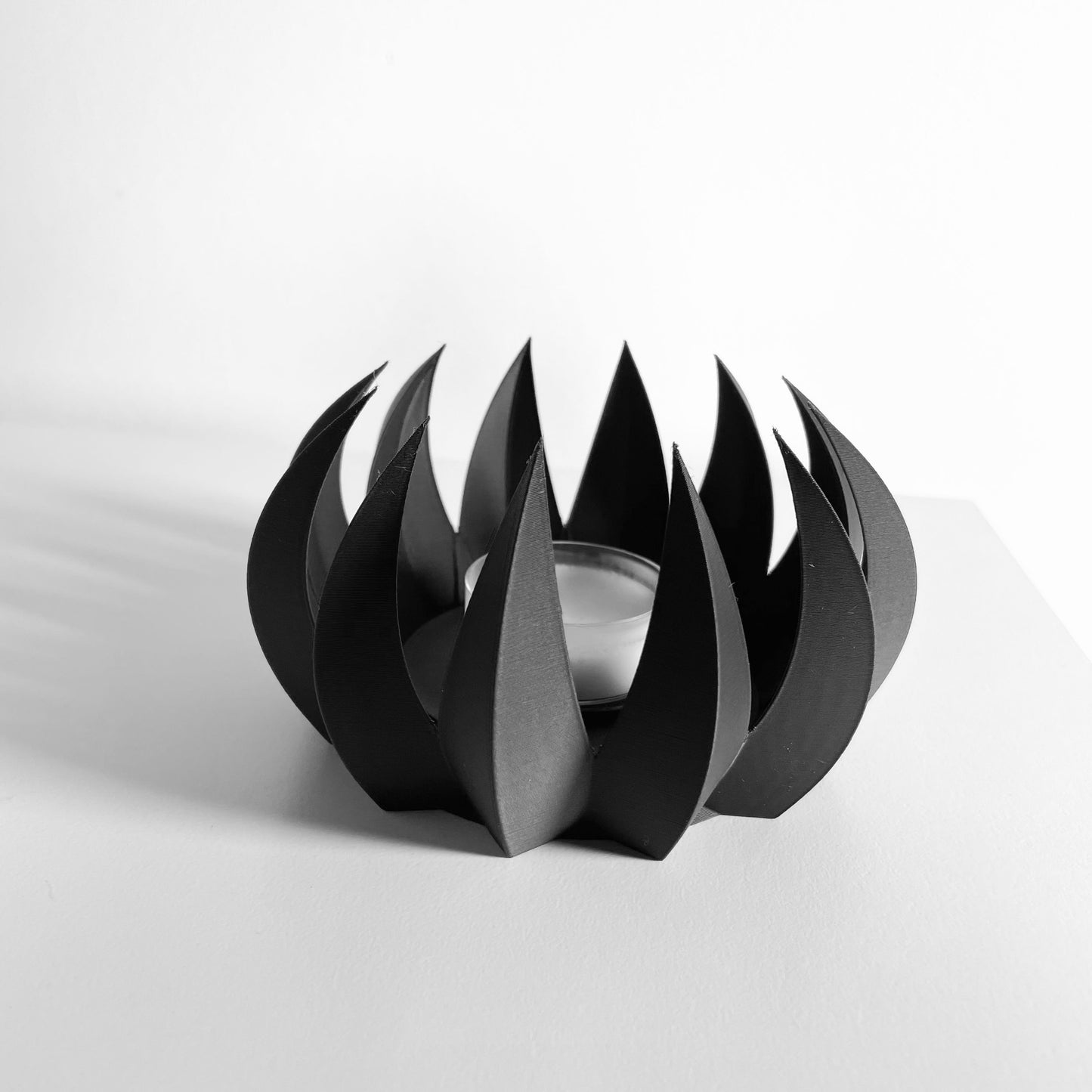 Candle Holder, Minimalist Sculptural Centerpiece, Taper Votive Display, Modern Dining