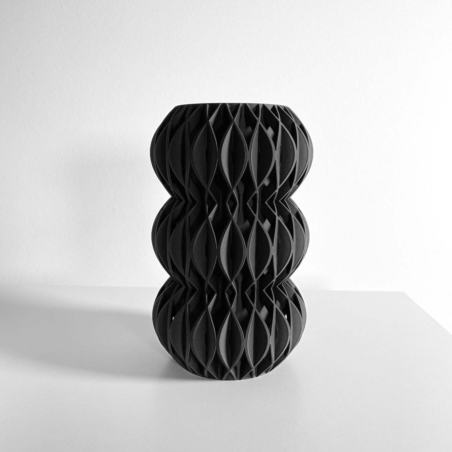 Modern Vase, Minimalist Organic Tabletop Accent, Nordic Sculptural Flower Holder