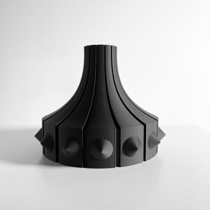 Modern Sculptural Vase, Minimal Flower Holder, Contemporary Table Decor Display