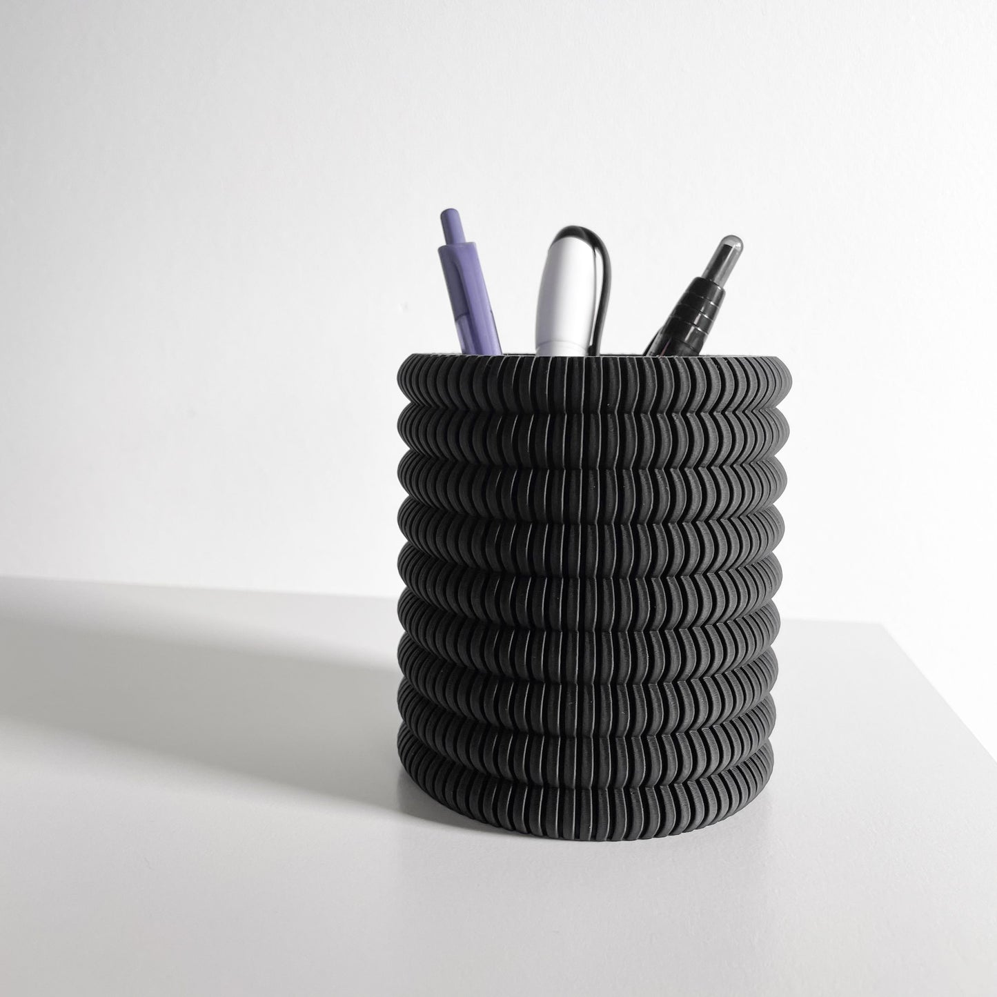 Pen Holder Desk Organizer, Pencil Cup, Office Accessories, Desktop Tidy, Brush Container, Toothbrush Stand