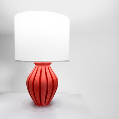 Art Deco, Stylish Lamp,Nordic Style, Ceramic Looked, Bedside Nightstand Light, Elegant Accent