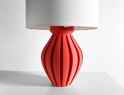 Art Deco, Stylish Lamp,Nordic Style, Ceramic Looked, Bedside Nightstand Light, Elegant Accent