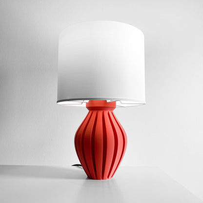 Art Deco, Stylish Lamp,Nordic Style, Ceramic Looked, Bedside Nightstand Light, Elegant Accent