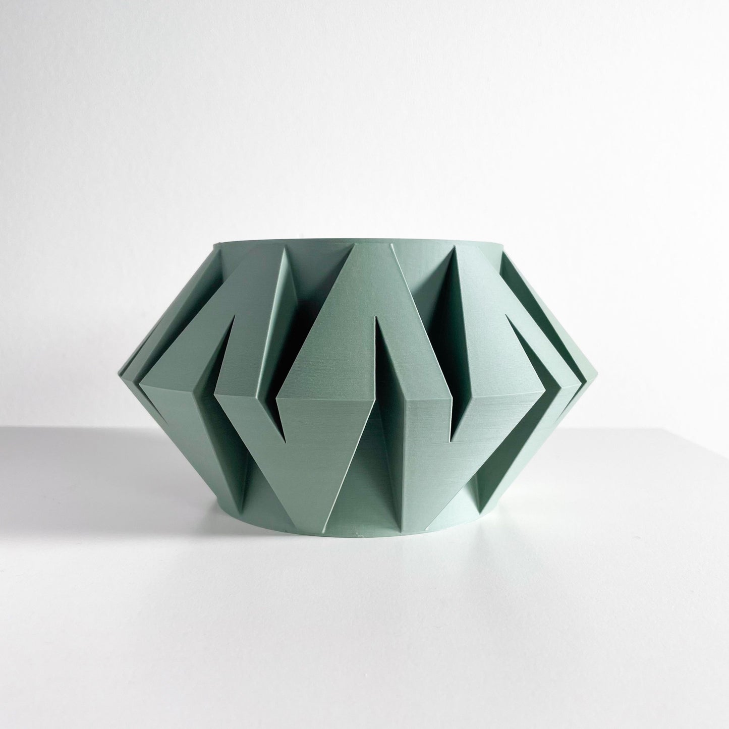 Planter Pot, Sculptural Succulent Holder, Herb Container, Architectural Modern Accent