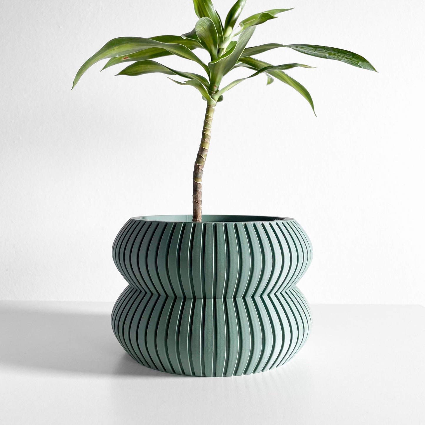 planter pot modern desktop succulent holder, plant lover gift, stylish desk organizer