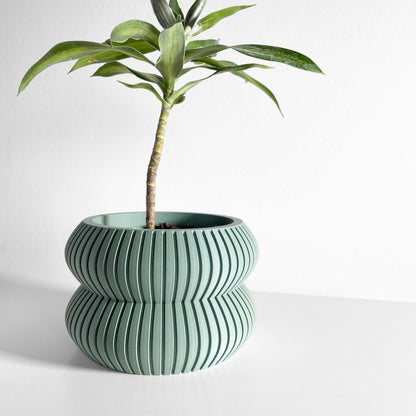 planter pot modern desktop succulent holder, plant lover gift, stylish desk organizer