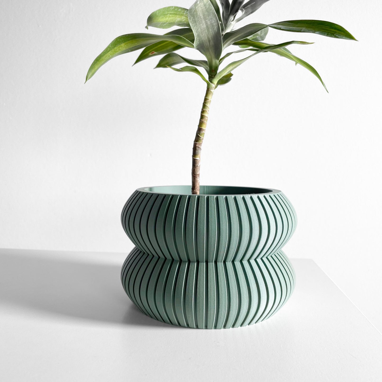 planter pot modern desktop succulent holder, plant lover gift, stylish desk organizer