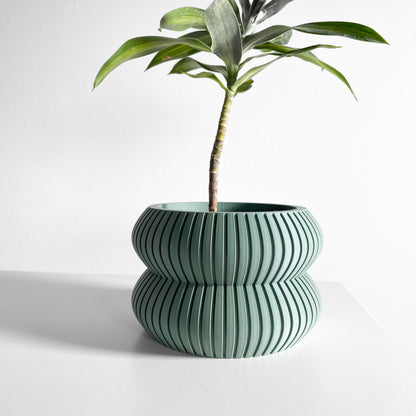 planter pot modern desktop succulent holder, plant lover gift, stylish desk organizer