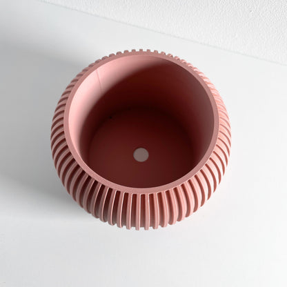 planter pot, midcentury minimalist succulent desktop organizer, indoor herb holder