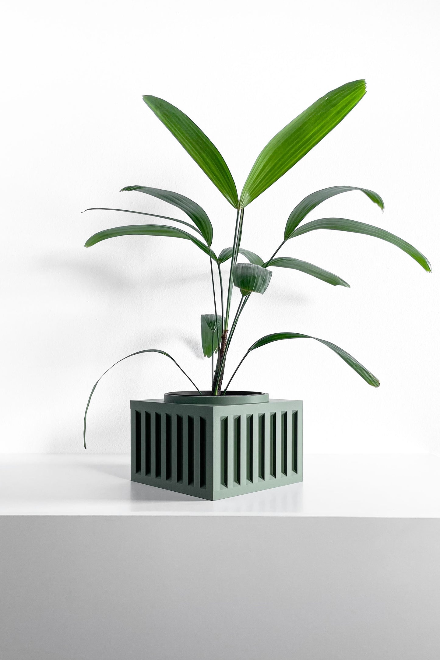 Planter Pot, Sculptural Desktop Succulent Container, Modern Table Accent Organizer, Creative Reading Nook