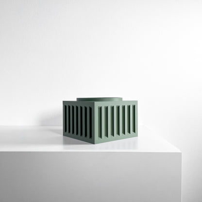 Planter Pot, Sculptural Desktop Succulent Container, Modern Table Accent Organizer, Creative Reading Nook