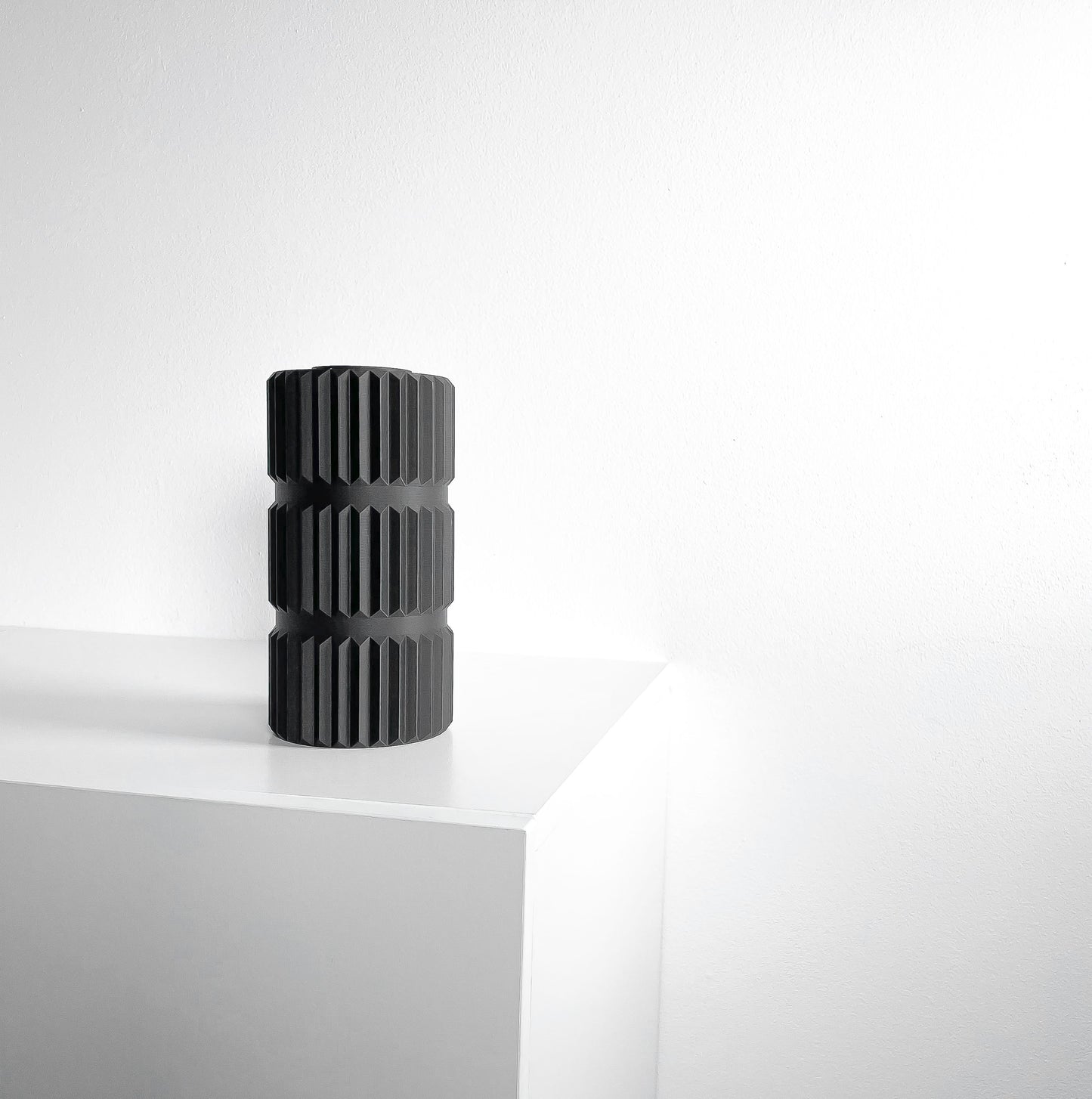 Modern Vase, Sculptural Home Decor, Table Centerpiece, Elegant Minimalist Accent, Matte Finish, Lightweight