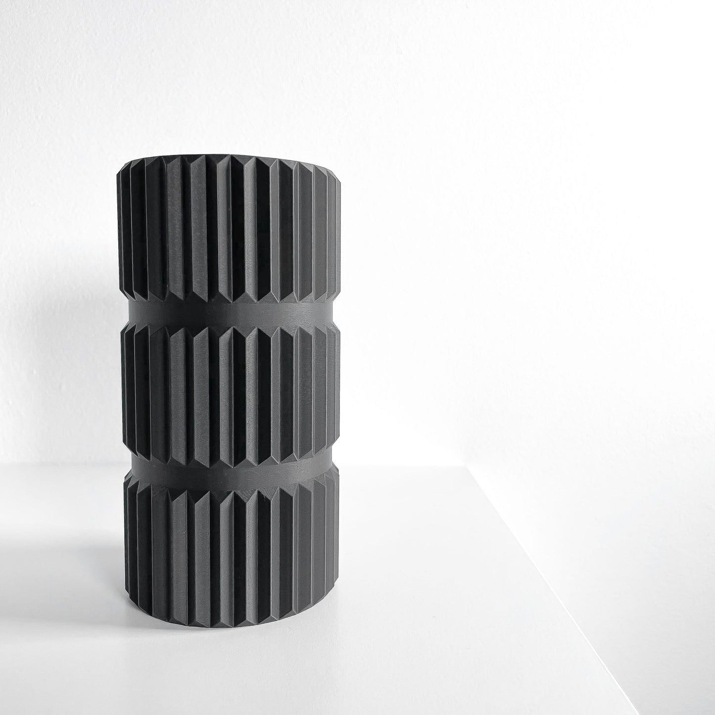 Modern Vase, Sculptural Home Decor, Table Centerpiece, Elegant Minimalist Accent, Matte Finish, Lightweight