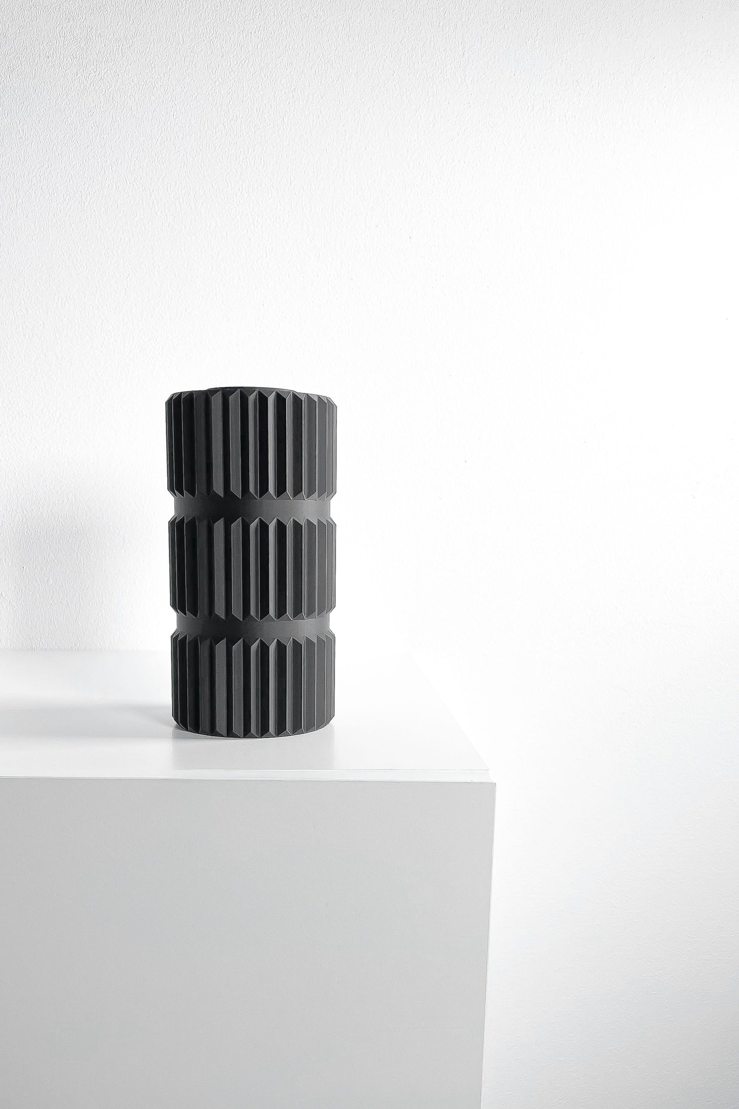 Modern Vase, Sculptural Home Decor, Table Centerpiece, Elegant Minimalist Accent, Matte Finish, Lightweight