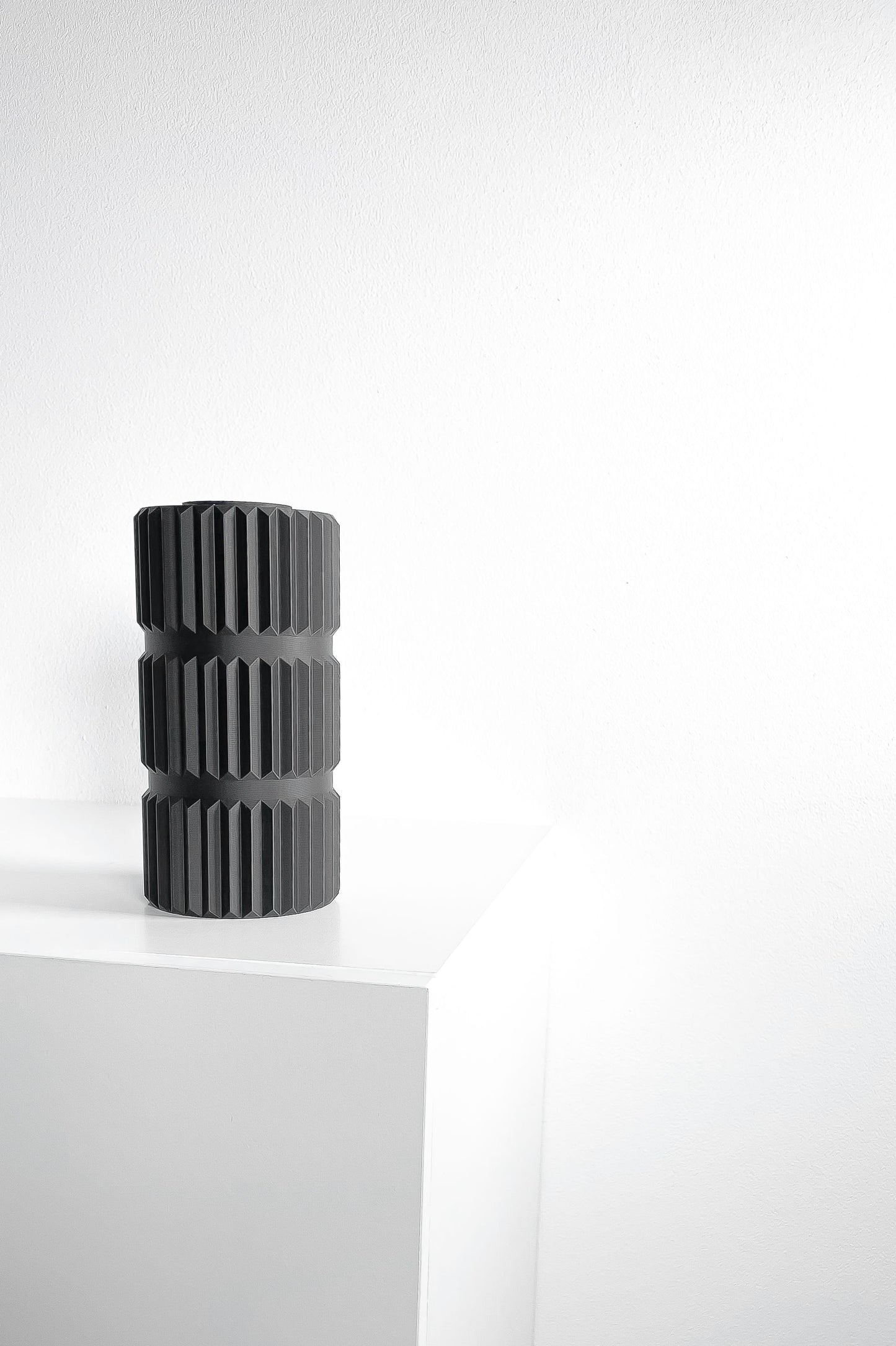 Modern Vase, Sculptural Home Decor, Table Centerpiece, Elegant Minimalist Accent, Matte Finish, Lightweight