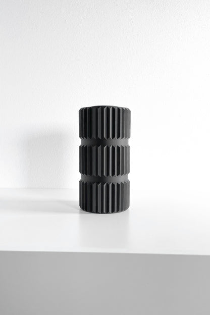 Modern Vase, Sculptural Home Decor, Table Centerpiece, Elegant Minimalist Accent, Matte Finish, Lightweight