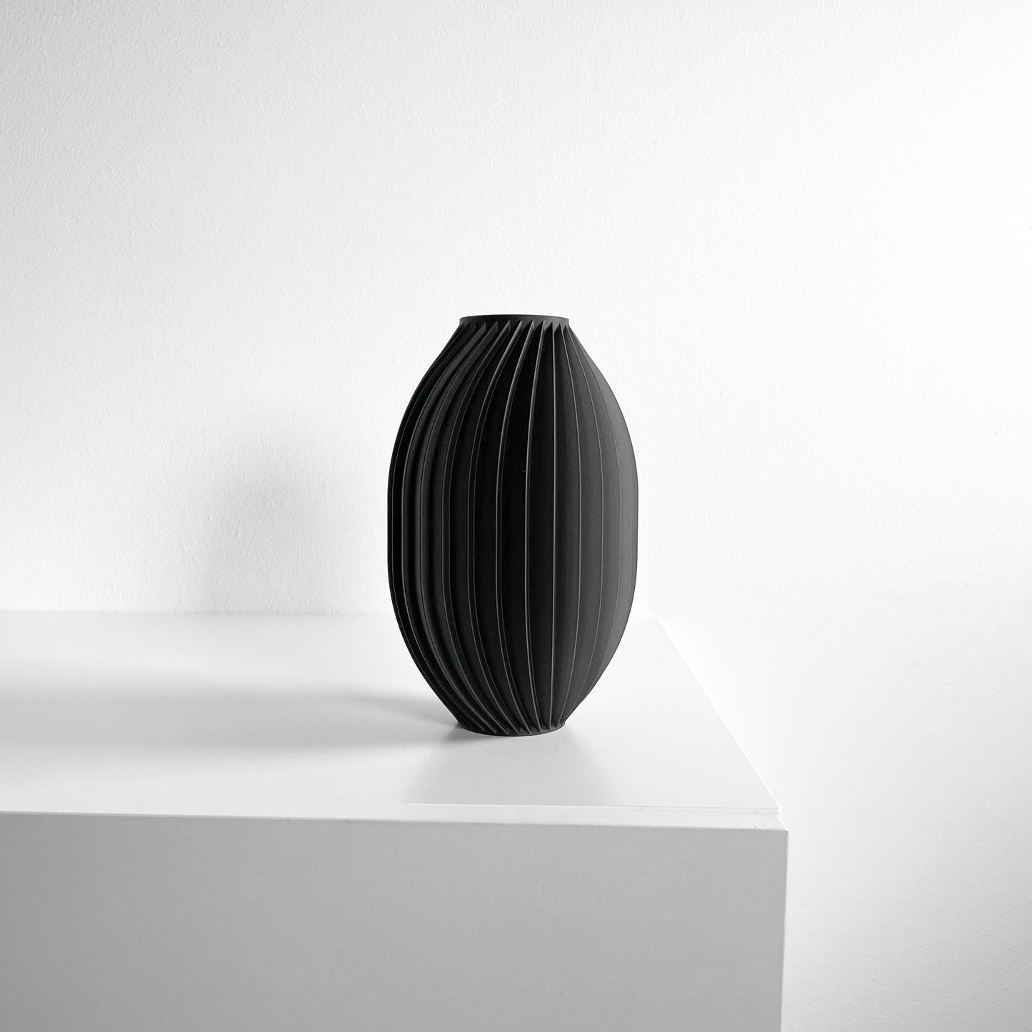 Scandinavian Vase, Geometric Flower Holder, Modern Tabletop Accent, Minimalist Display