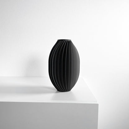 Scandinavian Vase, Geometric Flower Holder, Modern Tabletop Accent, Minimalist Display