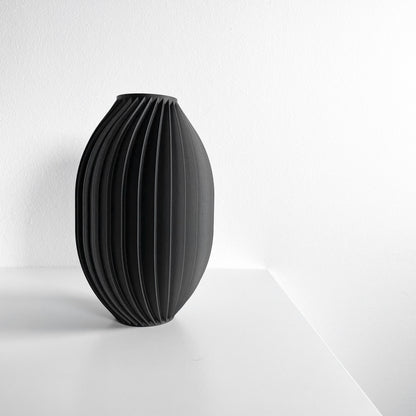 Scandinavian Vase, Geometric Flower Holder, Modern Tabletop Accent, Minimalist Display