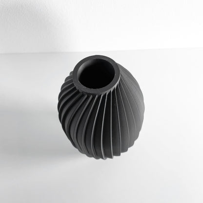 Scandinavian Vase, Geometric Flower Holder, Modern Tabletop Accent, Minimalist Display