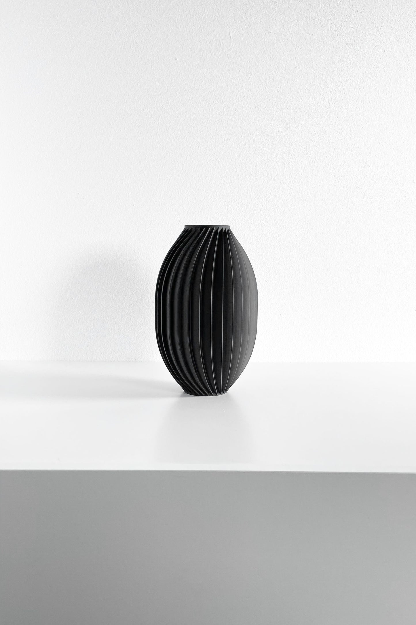 Scandinavian Vase, Geometric Flower Holder, Modern Tabletop Accent, Minimalist Display