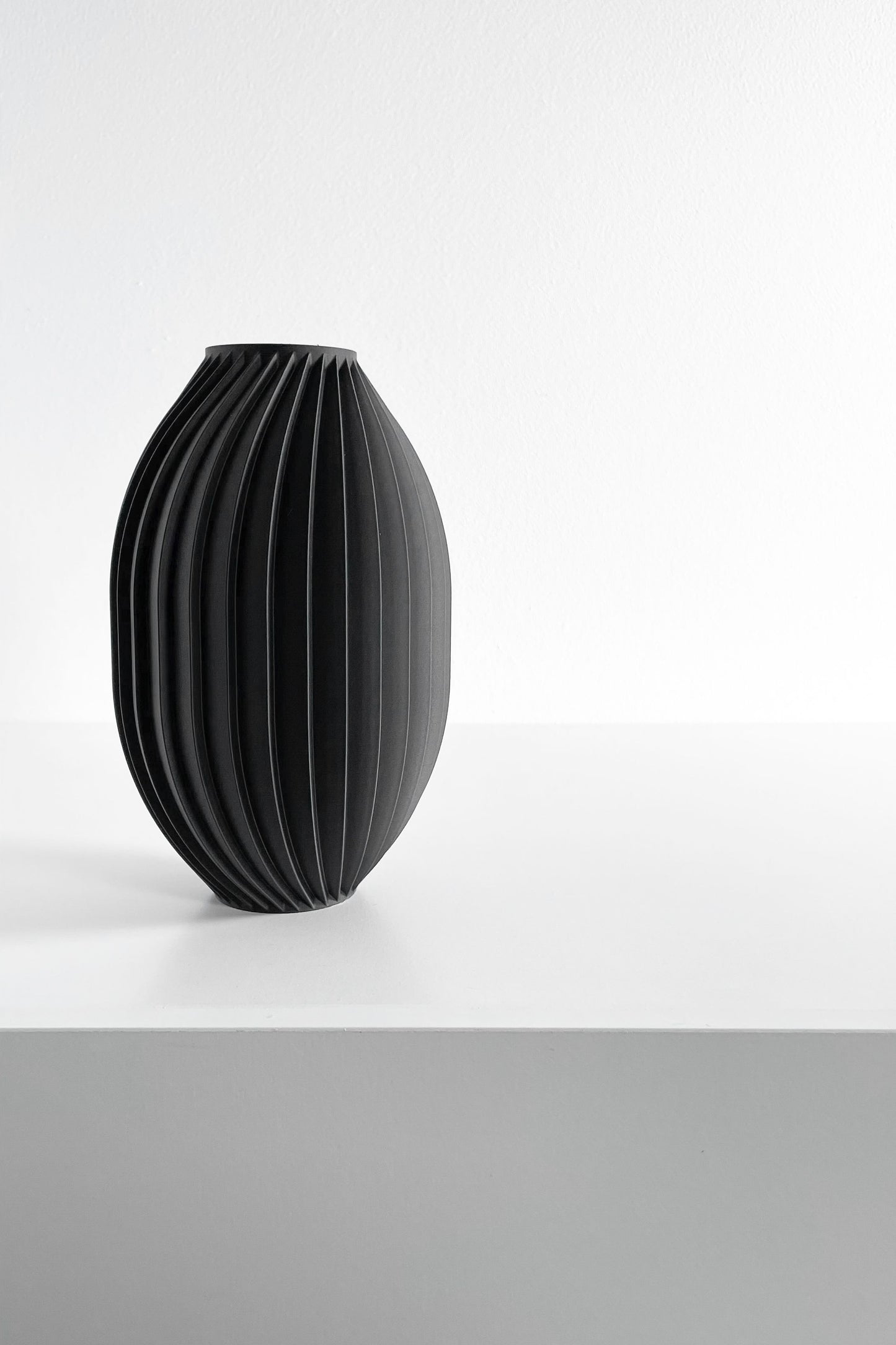 Scandinavian Vase, Geometric Flower Holder, Modern Tabletop Accent, Minimalist Display