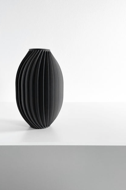 Scandinavian Vase, Geometric Flower Holder, Modern Tabletop Accent, Minimalist Display