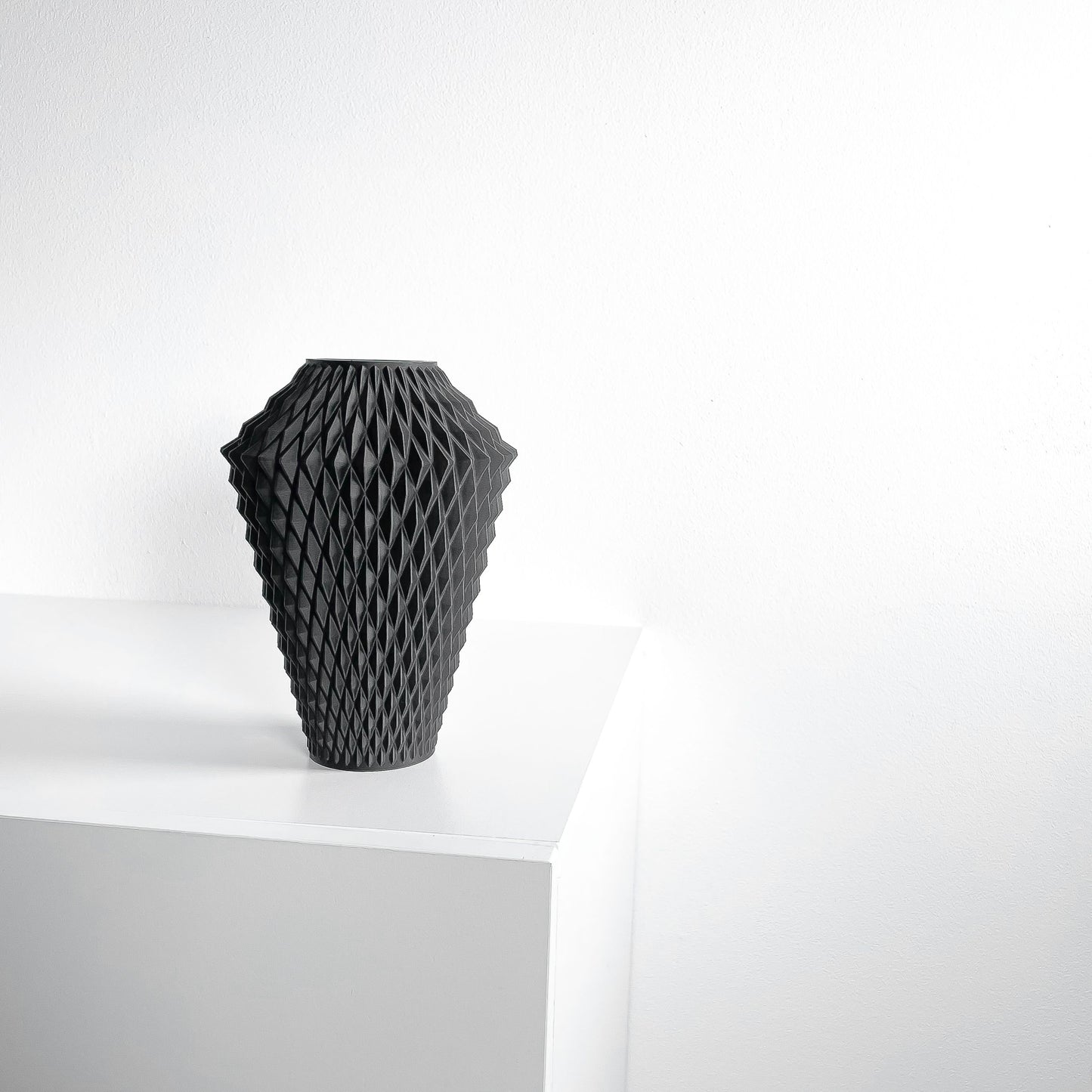 Artistic Vase, Contemporary Flower Holder, Interior Wabi Sabi Tabletop Accent, Decorative Home Floral Vessel