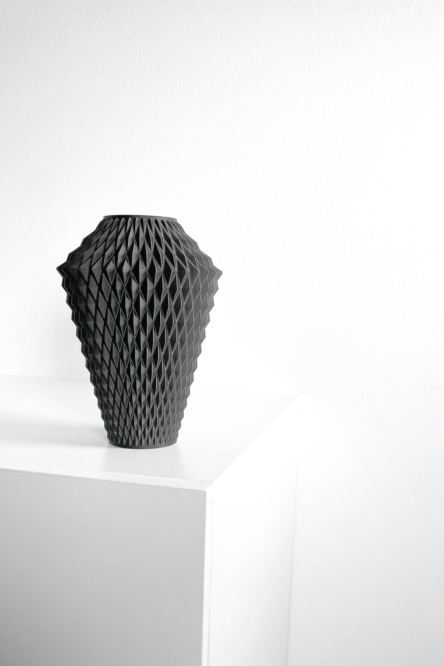 Artistic Vase, Contemporary Flower Holder, Interior Wabi Sabi Tabletop Accent, Decorative Home Floral Vessel