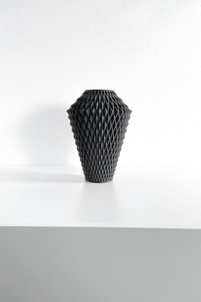 Artistic Vase, Contemporary Flower Holder, Interior Wabi Sabi Tabletop Accent, Decorative Home Floral Vessel