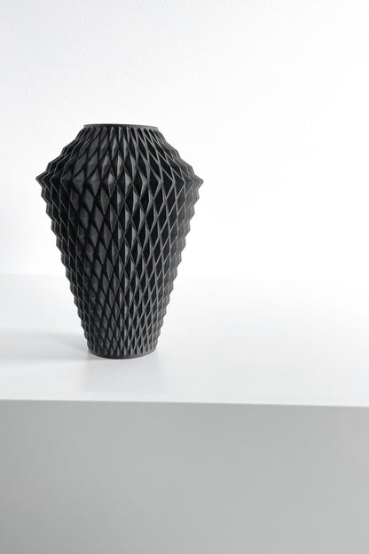 Artistic Vase, Contemporary Flower Holder, Interior Wabi Sabi Tabletop Accent, Decorative Home Floral Vessel