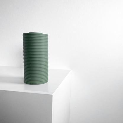 modern vase, minimalist tabletop accent, japandi floral display, versatile organizer