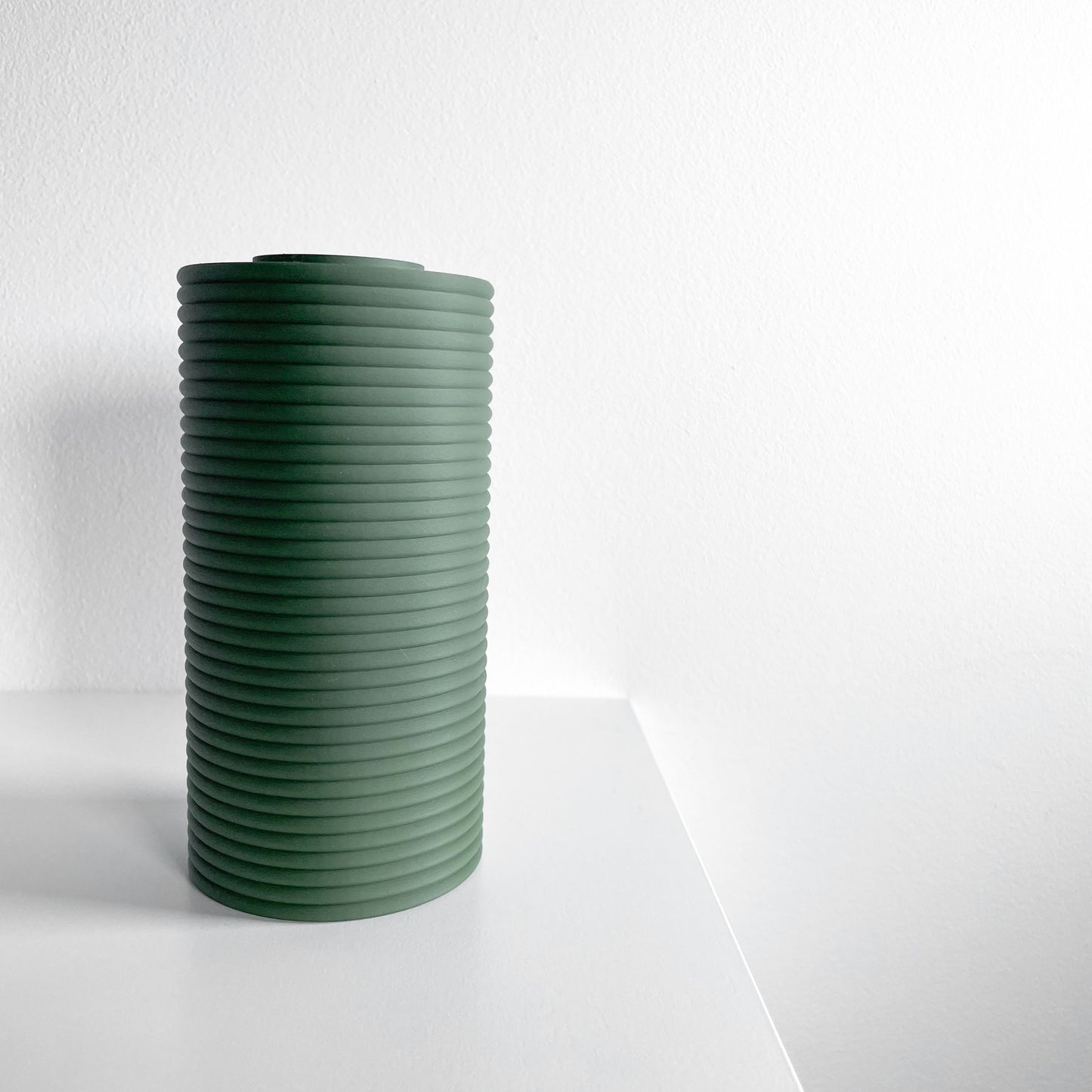 modern vase, minimalist tabletop accent, japandi floral display, versatile organizer