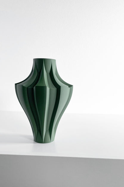 Modern Vase, Nordic Minimalist Sculptural Tabletop Decoration, Elegant Flower Holder