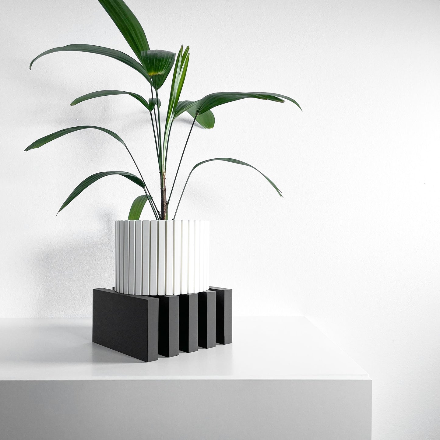 Plant Stand Houseplant Planter Holder, Elevated Pot Display, Contemporary Minimalist, Mid Century Style