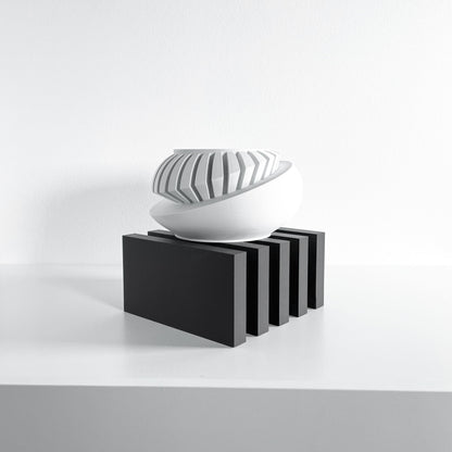 Plant Stand Houseplant Planter Holder, Elevated Pot Display, Contemporary Minimalist, Mid Century Style