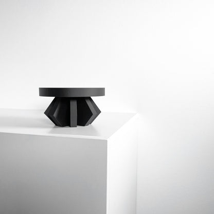 Plant Stand Pedestal, Indoor Planter Riser, Minimalist Centerpiece, Fractal Herbal Holder