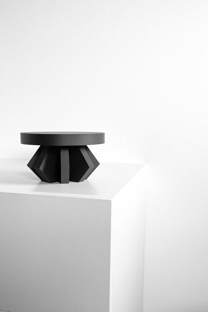 Plant Stand Pedestal, Indoor Planter Riser, Minimalist Centerpiece, Fractal Herbal Holder